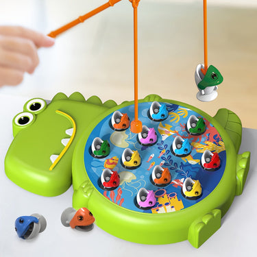 Dino | Educatief Magnetisch Visspel voor Kinderen met Accessoires en Veilig Materiaal 0